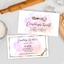 Search for whisk business cards Watercolor