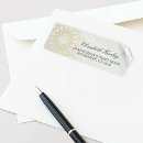 Search for yoga return address labels Gold