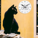 Recherche de black cat horloges Amoureux des chats
