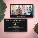 Recherche de collage instagram cartes visite Élégant