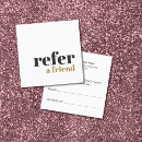 Recherche de hair stylist referral cards Makeup artist