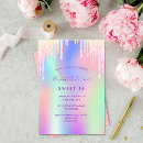 Search for rainbow sweet 16 invitations Sparkle