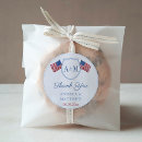 Search for usa initials stickers Red white and blue
