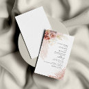 Search for pampas grass wedding invitations Desert