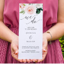 Search for wedding programs Floral