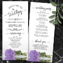 Recherche de elegant wedding programs De
