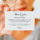 Search for thank you wedding place cards Welcome