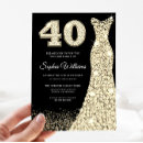 Search for balck invitations Party