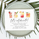 Recherche de cocktail invitations Tropical