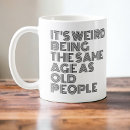 Search for old age mugs Over the hill