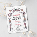 Search for spring 4x5 birthday invitations Pink