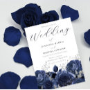 Search for indigo wedding invitations Elegant
