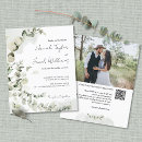 Search for engagement photo wedding invitations Qr code