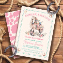 Recherche de pony baby shower invitations Cowgirl