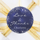 Search for silver monogram stickers Bridal shower