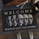 Search for scary halloween doormats Skull