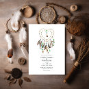 Search for dream catcher wedding invitations Indian