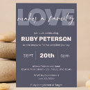 Search for child adoption invitations Typography