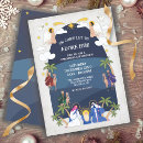 Search for nativity scene invitations Mary and joseph