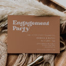 Search for brown engagement party invitations Fall