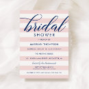 Search for stripe bridal shower invitations Bride
