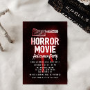 Search for horror movie invitations Blood
