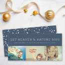 Search for heaven and nature sing christmas cards Minimal