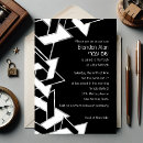 Search for black white bar bat mitzvah invitations Elegant