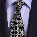 Recherche de jacquard noir cravates Rétro