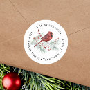 Search for winter cardinal return address labels Country