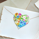 Search for patchwork heart stickers Blue