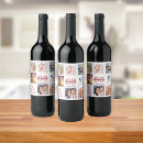 Recherche de anniversaire de bouteilles vin étiquettes Collage photo