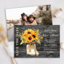 Recherche de motif de tournesol invitations Couple