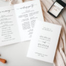 Search for simple script wedding programs Calligraphy