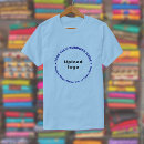 Search for on light blue tshirts Logo