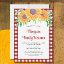 Recherche de tournesol rouge invitations En vichy rouge