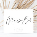 Search for mimosa bar sign posters Minimalist