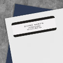 Search for grey and black return address labels Modern
