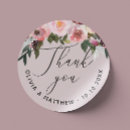 Search for delicate watercolor flower wedding stickers Bridal shower