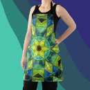 Search for kaleidoscope aprons Geometric