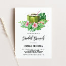 Recherche de cocotier invitations Aquarelle