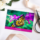 Recherche de pink butterfly thank you cards Floral