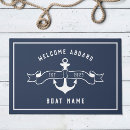 Search for welcome aboard doormats Anchor