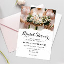Search for bridesmaids bridal shower invitations Elegant