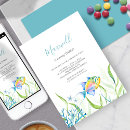 Search for seaside birthday invitations Watercolor