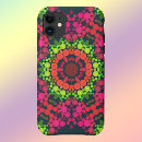 Recherche de mandala coloré iphone coques Abstrait