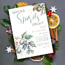 Search for holly seasonal invitations Making spirits bright