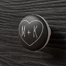 Recherche de coeur boutons et poignées de porte Romantique