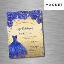 Search for royal blue gold sweet 16 Dress
