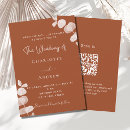 Search for fall rsvp wedding invitations Burnt orange